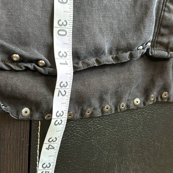 RAILS Bowie Black Button Down Shirt Dress Jacket Pockets Sz S - Picture 16 of 16